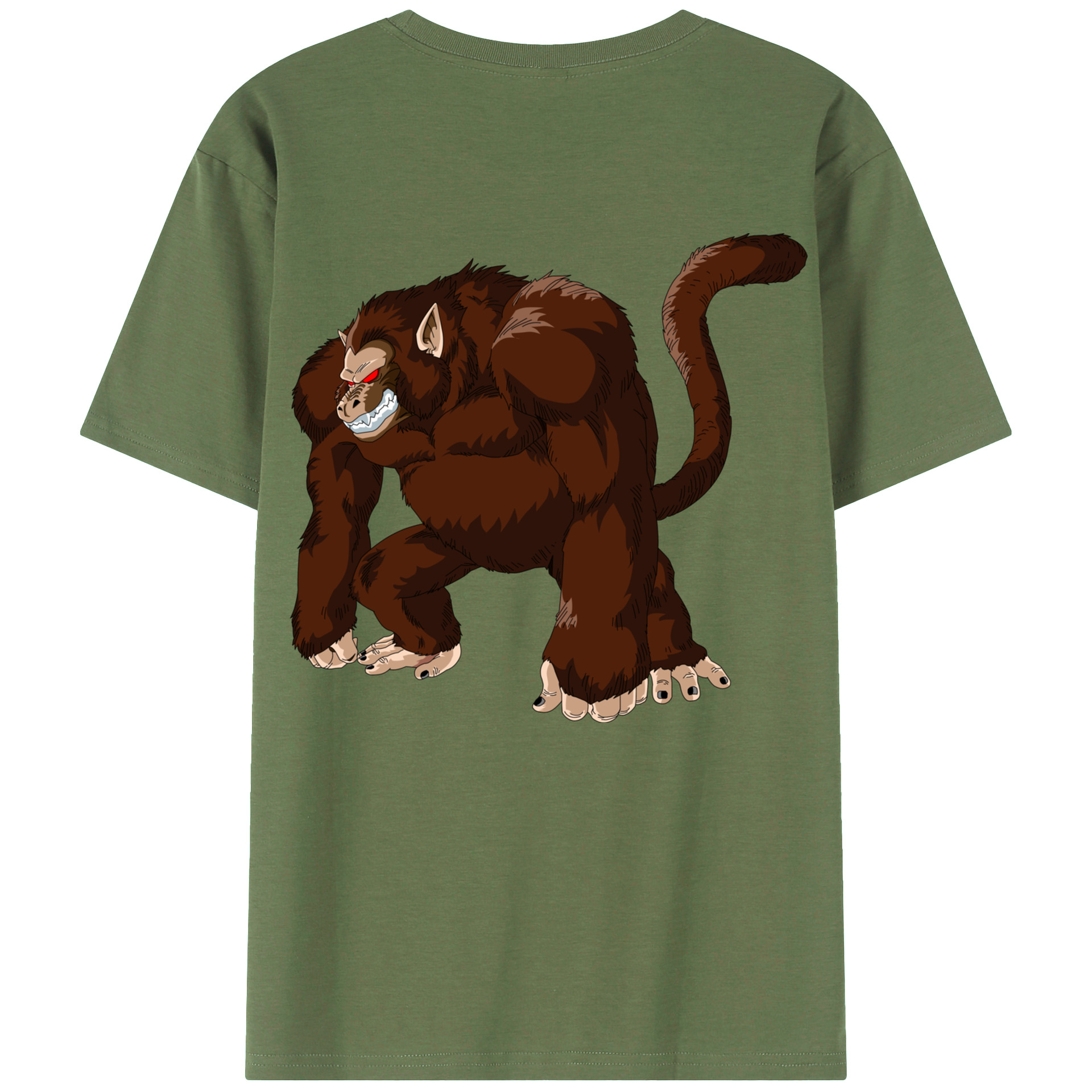 （画像用） ドラゴンボール DRAGON BALL 綿100％ メンズ半袖Tシャツ（バックプリント） 通気性